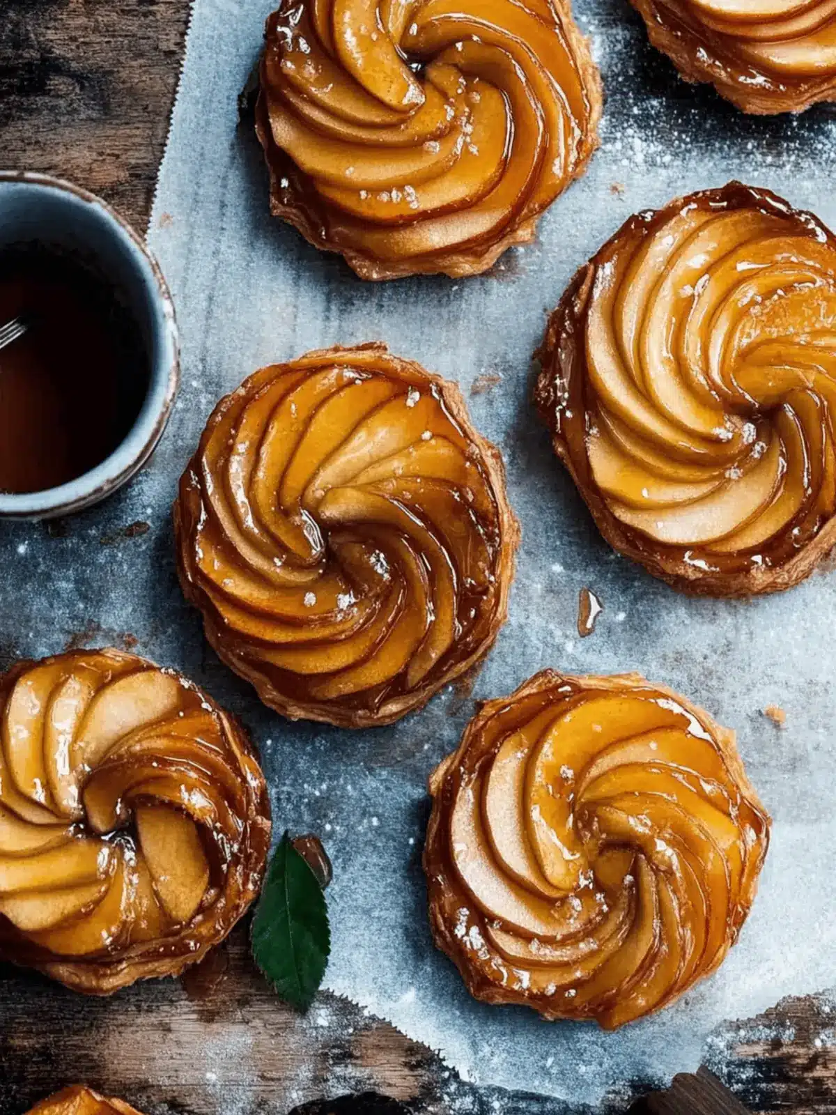 Heavenly Salted Caramel Puff Pastry Apple Tartlets You’ll Love 3 Salted Caramel Puff Pastry Apple Tartlets