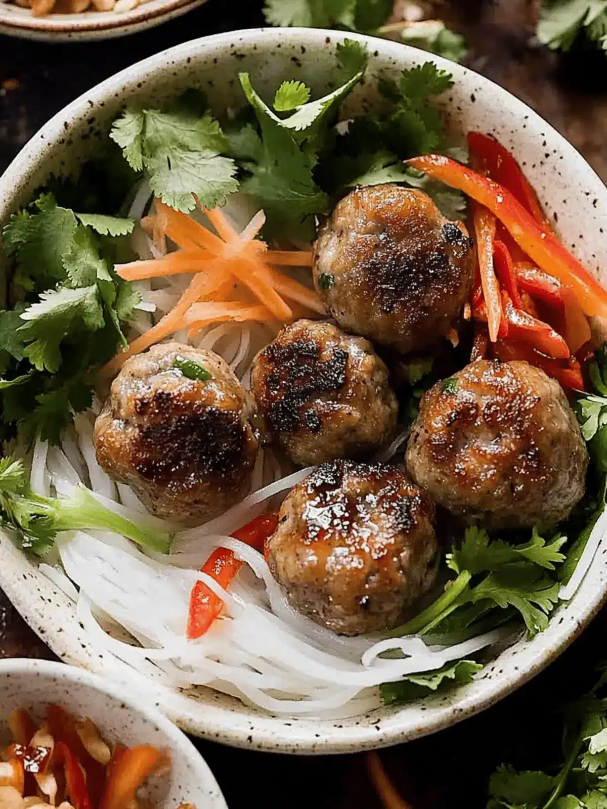 Bun Cha (Vietnamese Meatballs!)