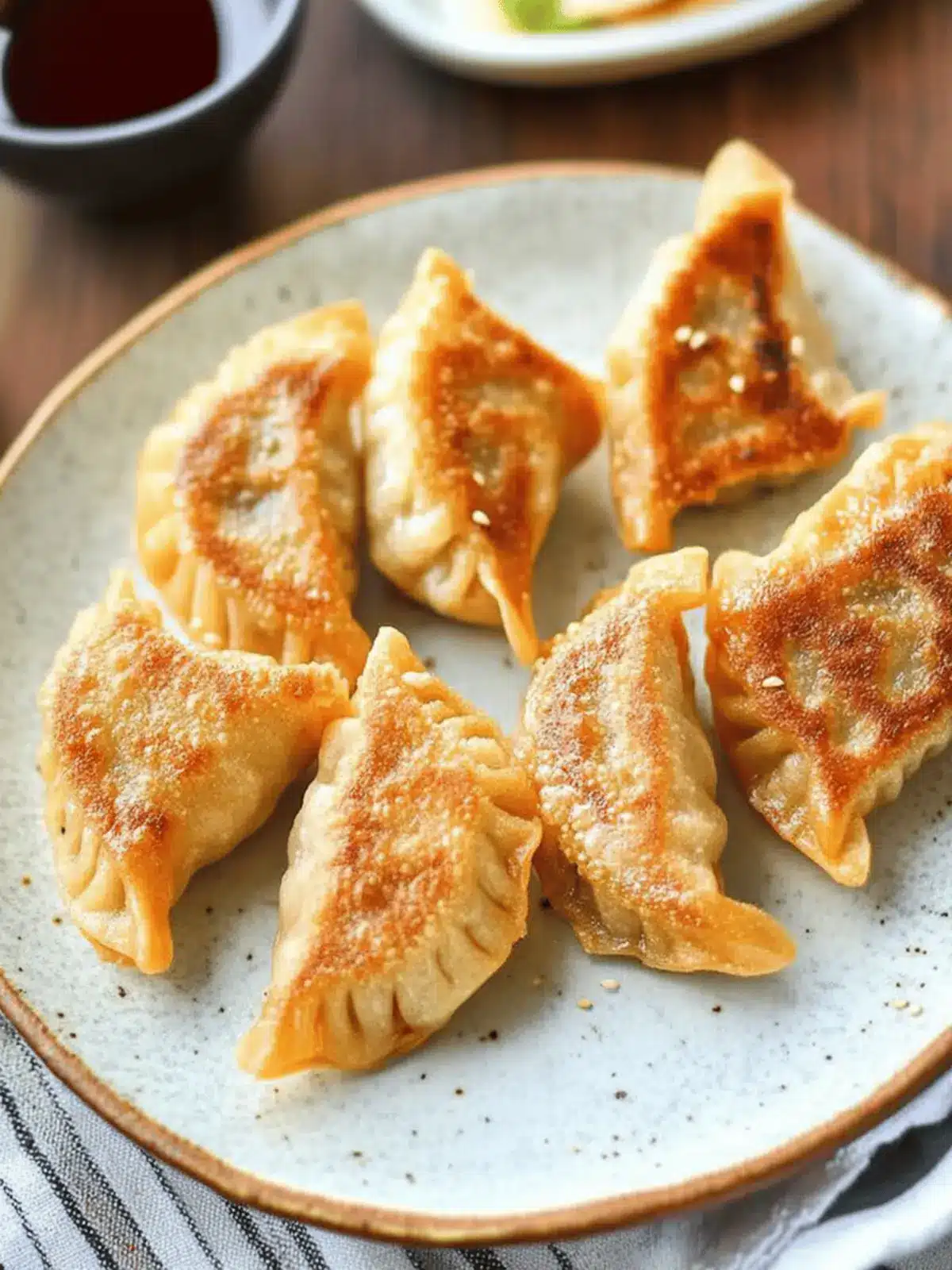 Mandu (Korean Dumplings)