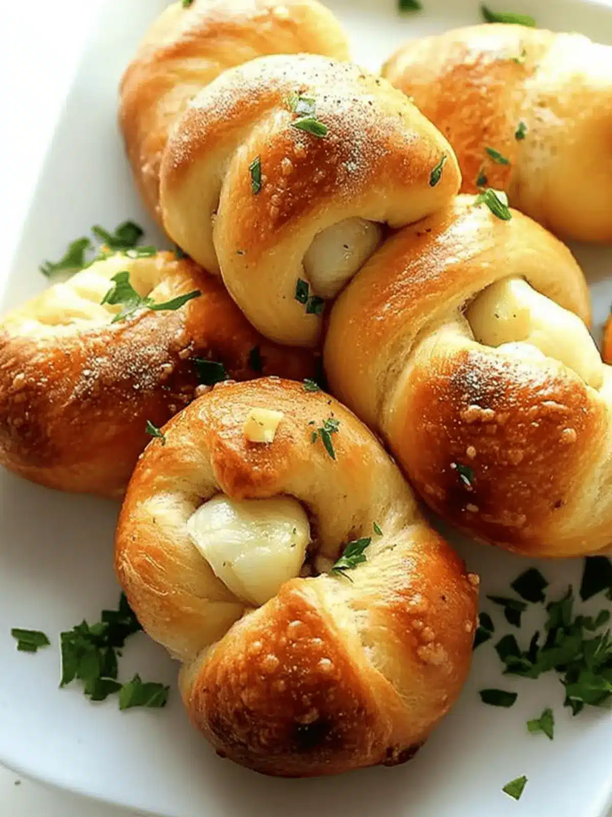 Stuffed Garlic Knots