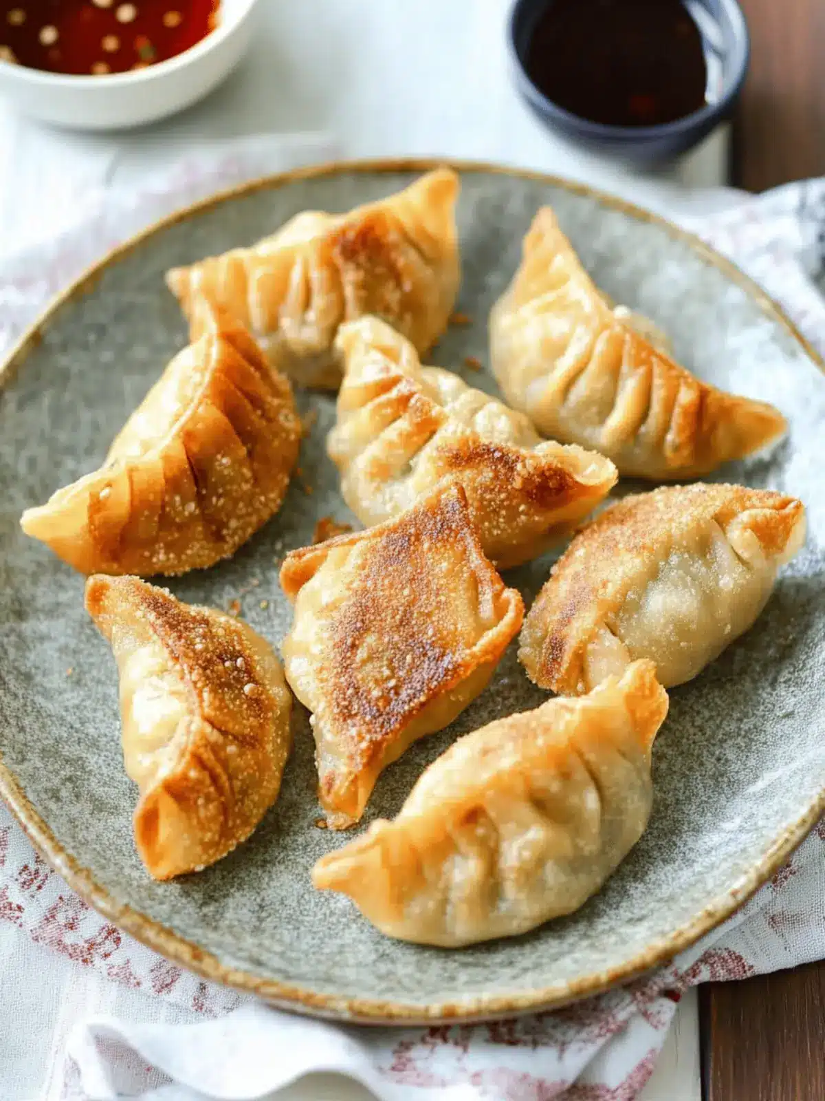 Mandu (Korean Dumplings)