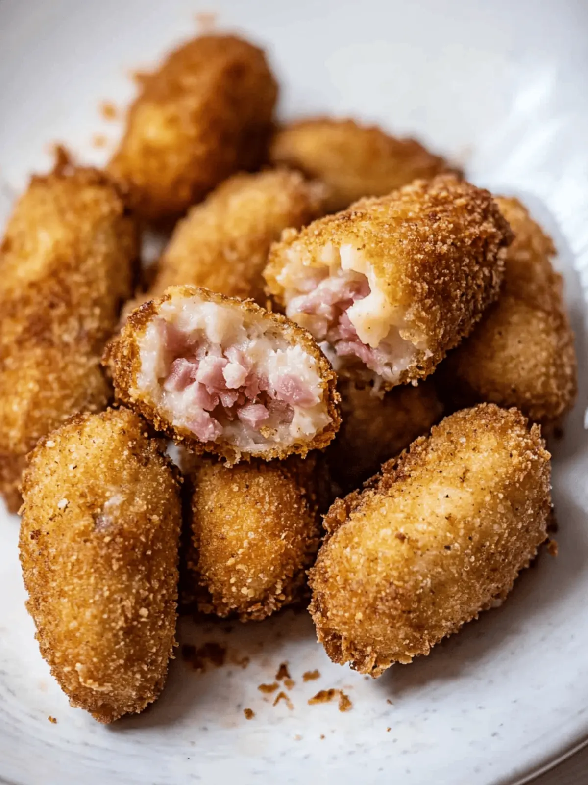 Spanish Ham Croquettes (Croquetas de Jamón Serrano)