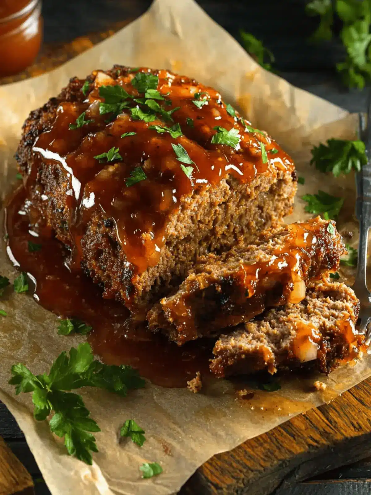 Honey-Glazed Meatloaf
