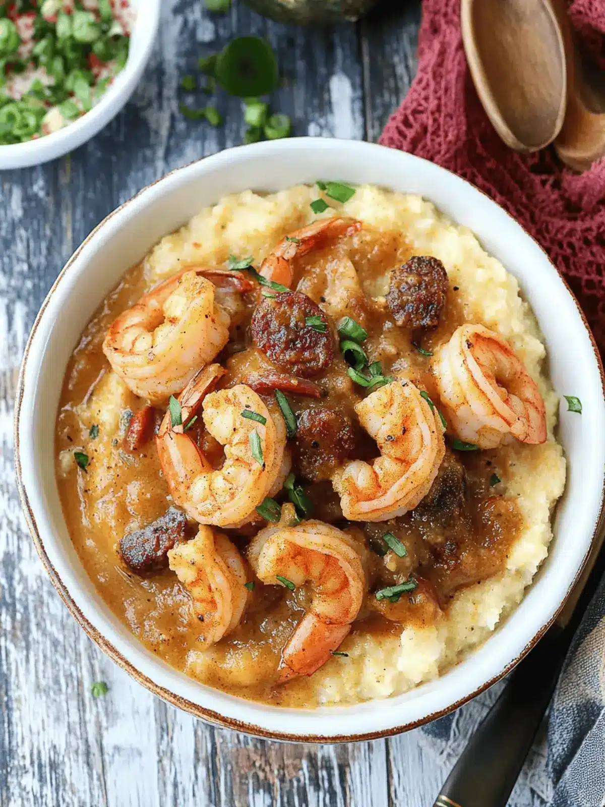 Cajun Shrimp and Grits