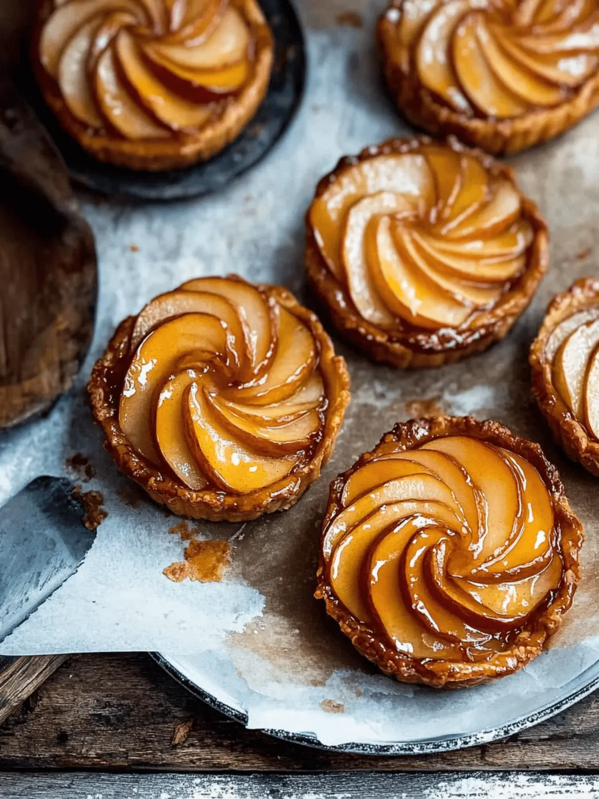 Heavenly Salted Caramel Puff Pastry Apple Tartlets You’ll Love 4 Salted Caramel Puff Pastry Apple Tartlets