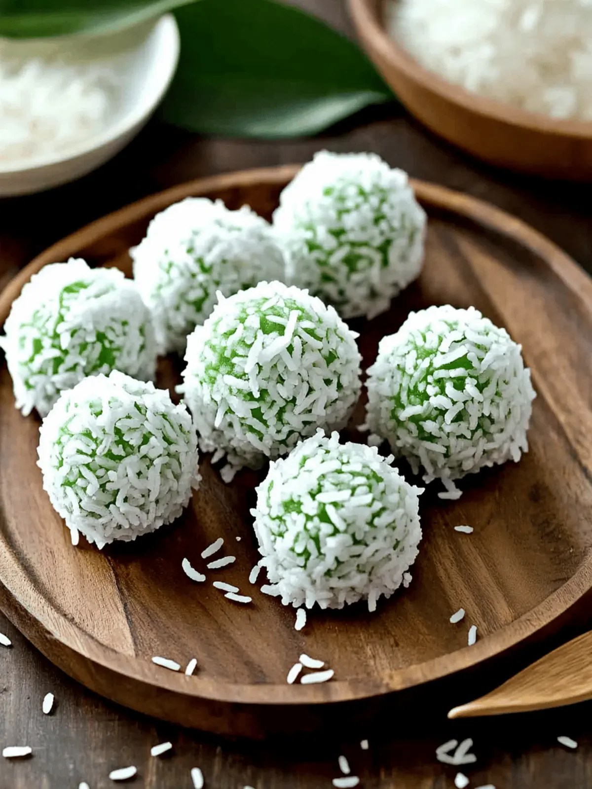 Klepon – Irresistible Indonesian Sweet Rice Cakes Made Easy 3 Klepon – Indonesian Sweet Rice Cakes