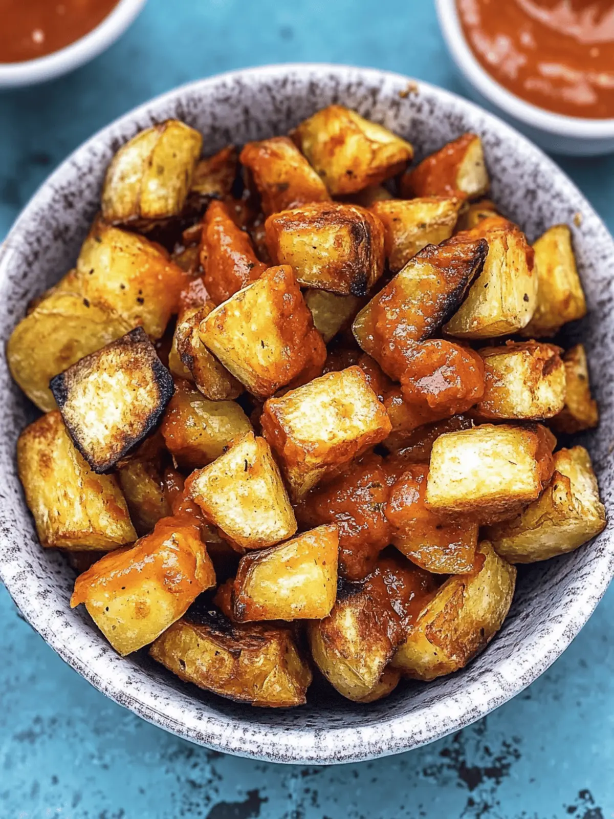 Crispy Patatas Bravas