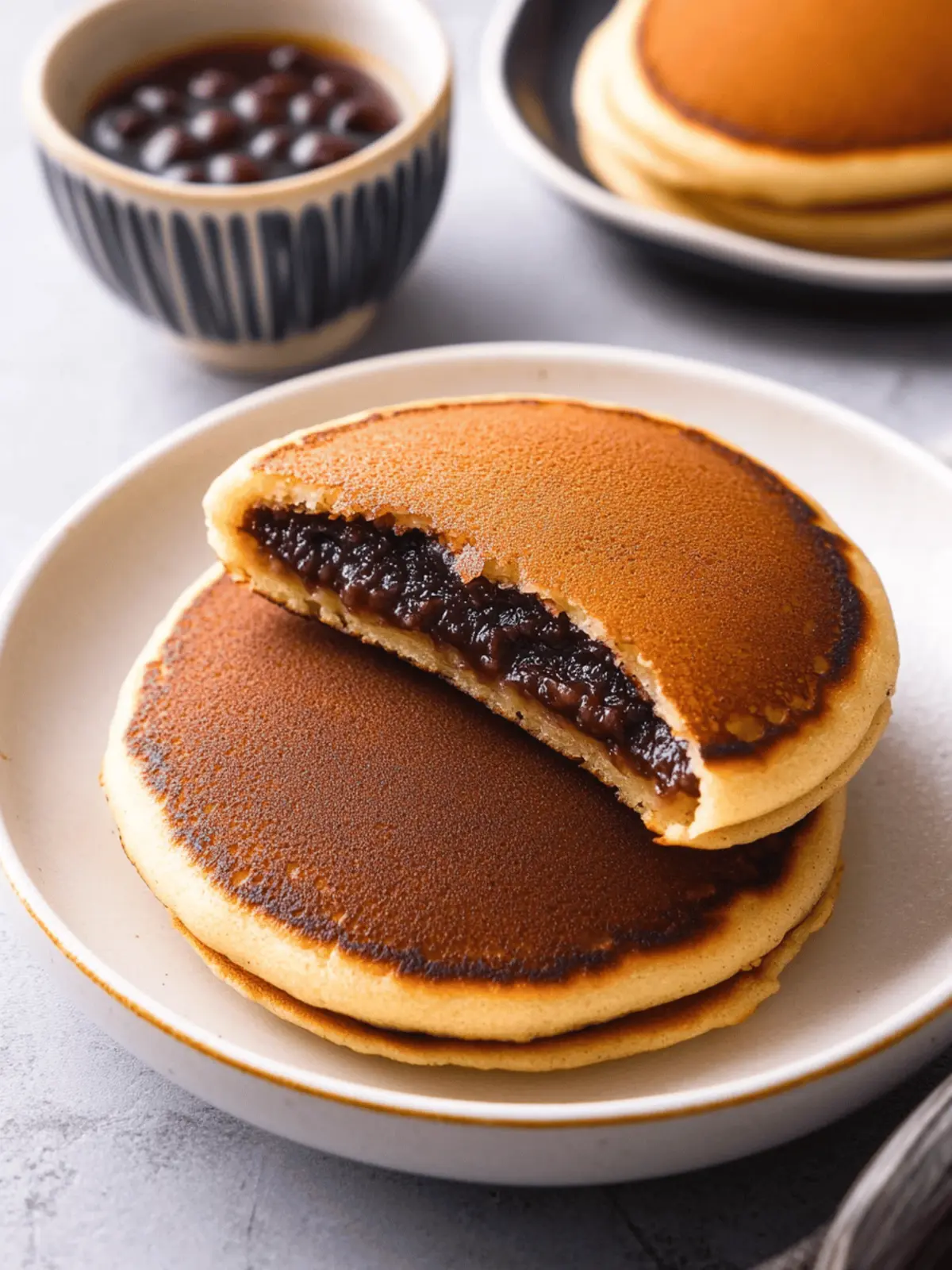 Delicious Japanese Red Bean Pancakes for Sweet Moments 2 Japanese Red Bean Pancakes