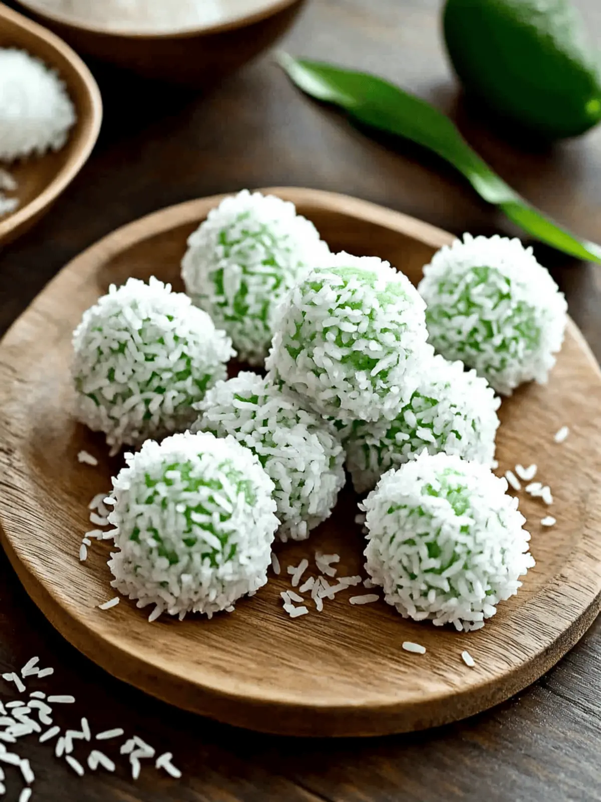 Klepon – Irresistible Indonesian Sweet Rice Cakes Made Easy 2 Klepon – Indonesian Sweet Rice Cakes