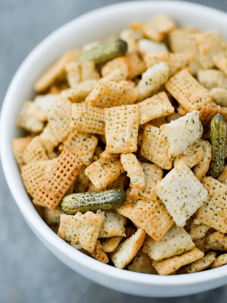 Dill Pickle Chex Mix