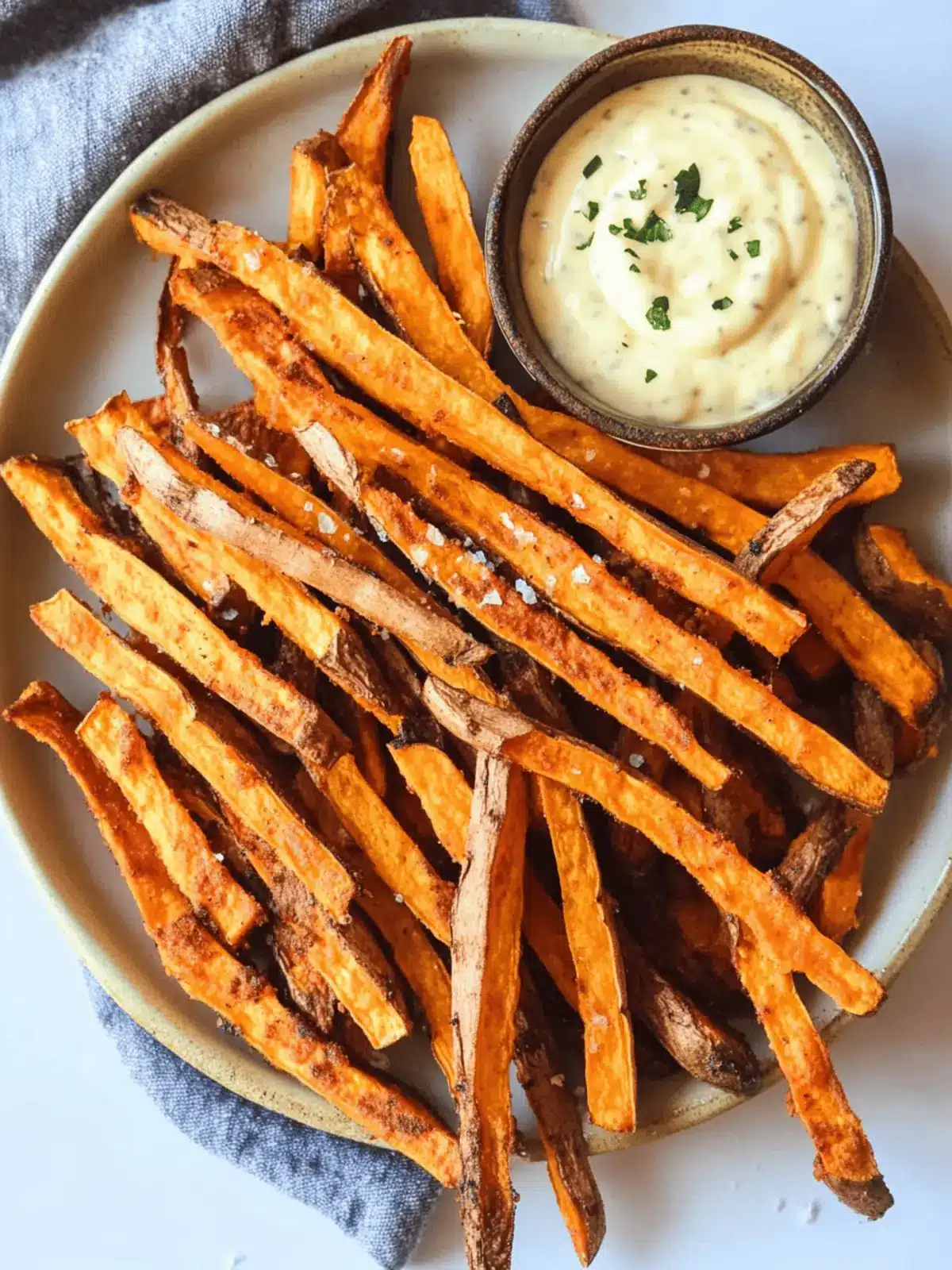 Sweet Potato Fries with Aioli