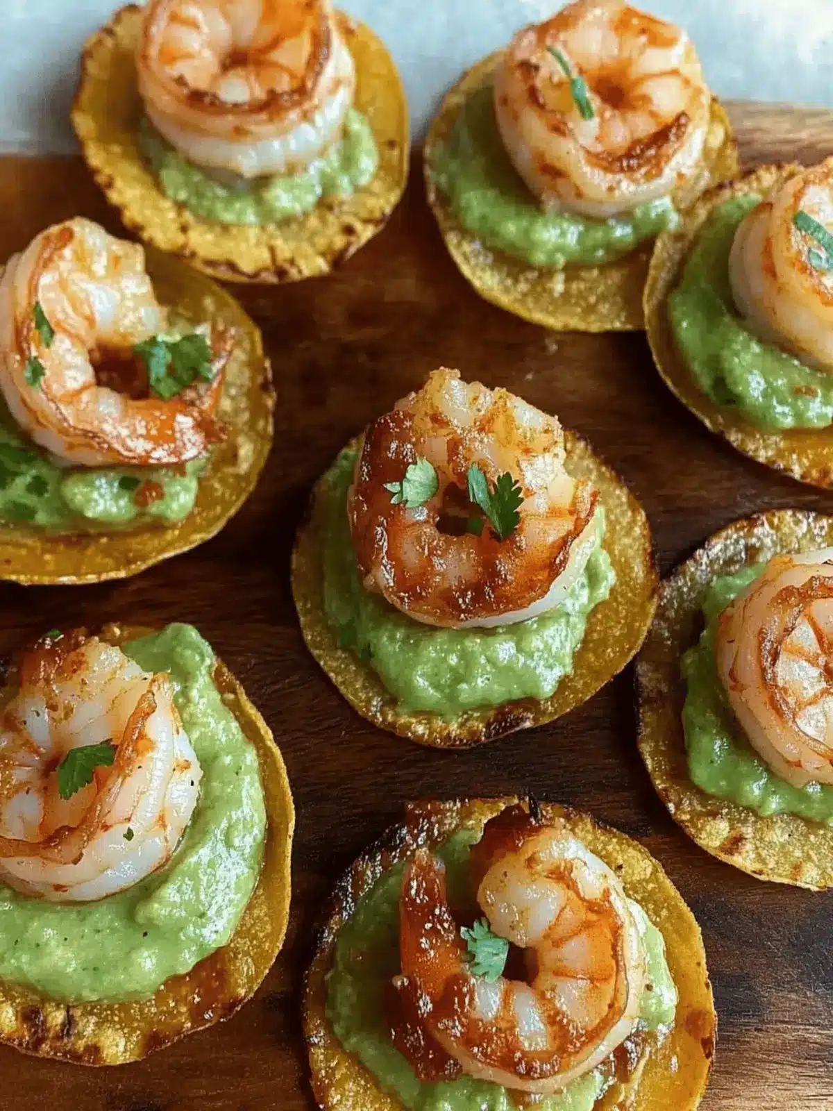 Mini Shrimp Tostadas: A Fresh Twist for Taco Night Fun 4 Mini Shrimp Tostadas