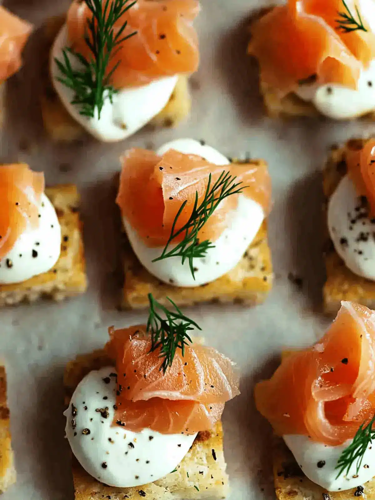 Delicious Smoked Salmon Canapés for Effortless Entertaining 4 Smoked Salmon Canapés