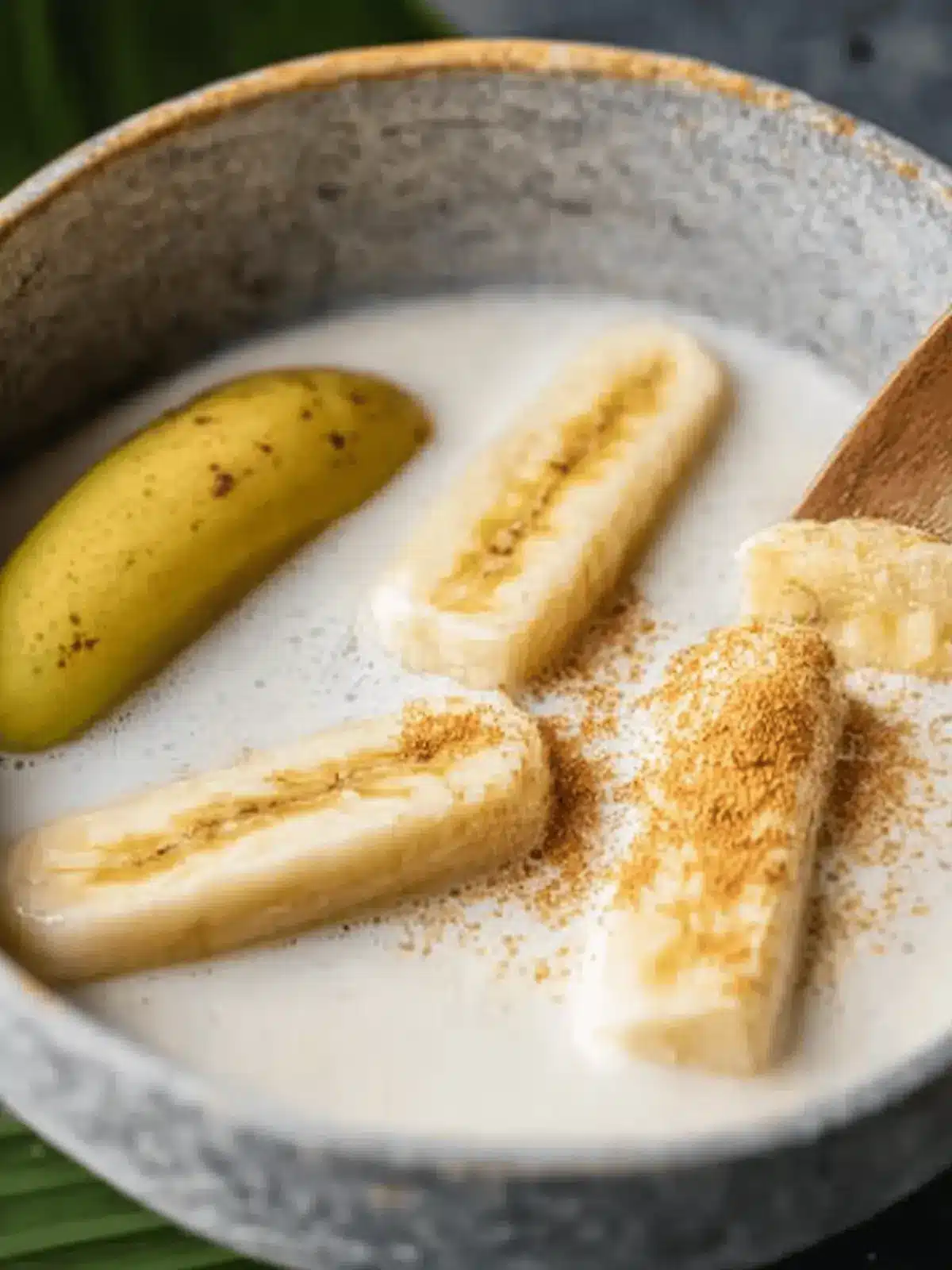 Cambodian (Khmer) Banana with Coconut Milk