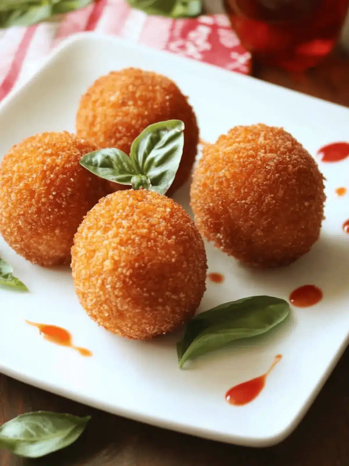 Arancini di Riso: Sicilian Rice Balls