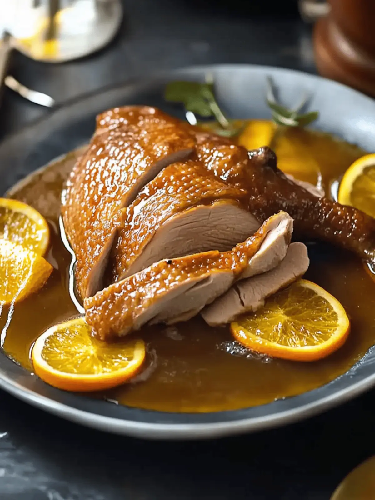 Irresistible Duck à l'Orange with a Twist of Flavor 4 Duck à l'Orange