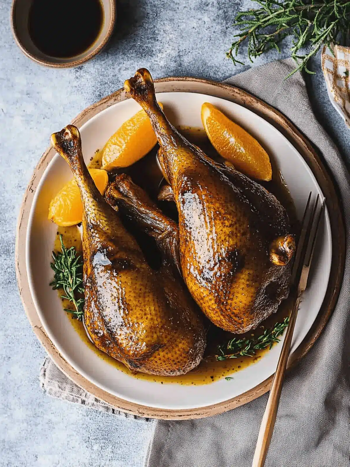 Oven Roasted Crispy Whole Duck with Figgy Orange Glaze Magic 5 Oven Roasted Crispy Whole Duck & Figgy Orange Glaze