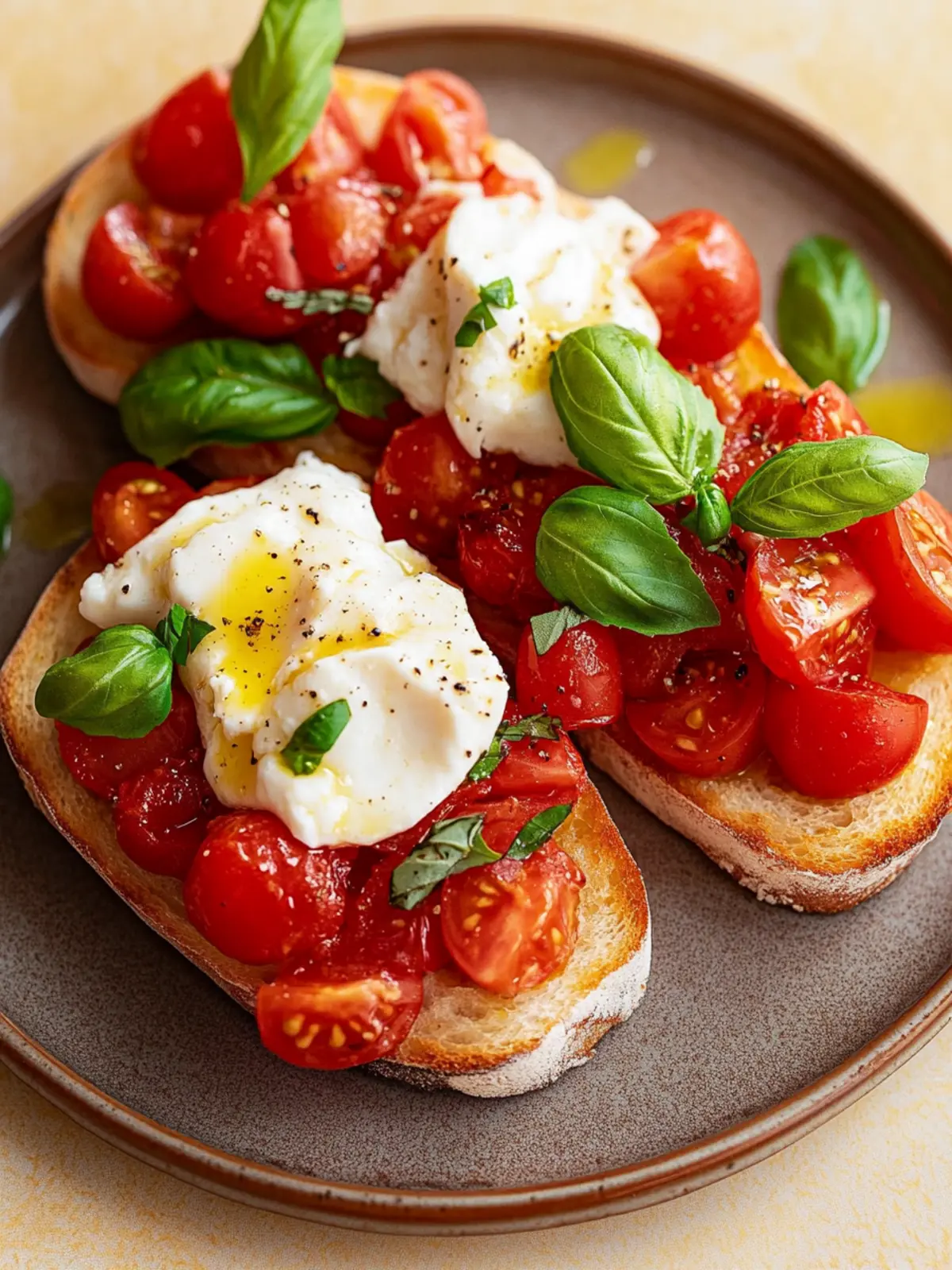 Burrata Bruschetta