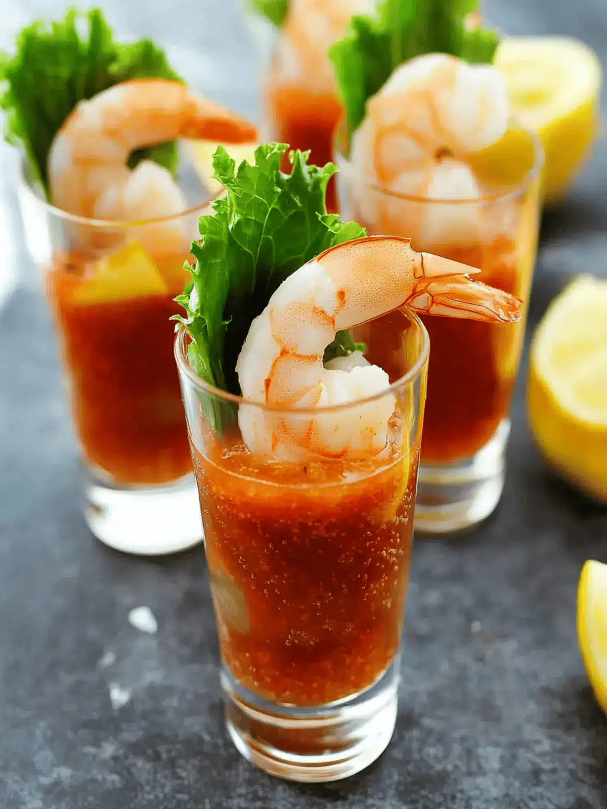 Delicious Shrimp Cocktail Shooters for Effortless Dining Fun 5 Shrimp Cocktail Shooters