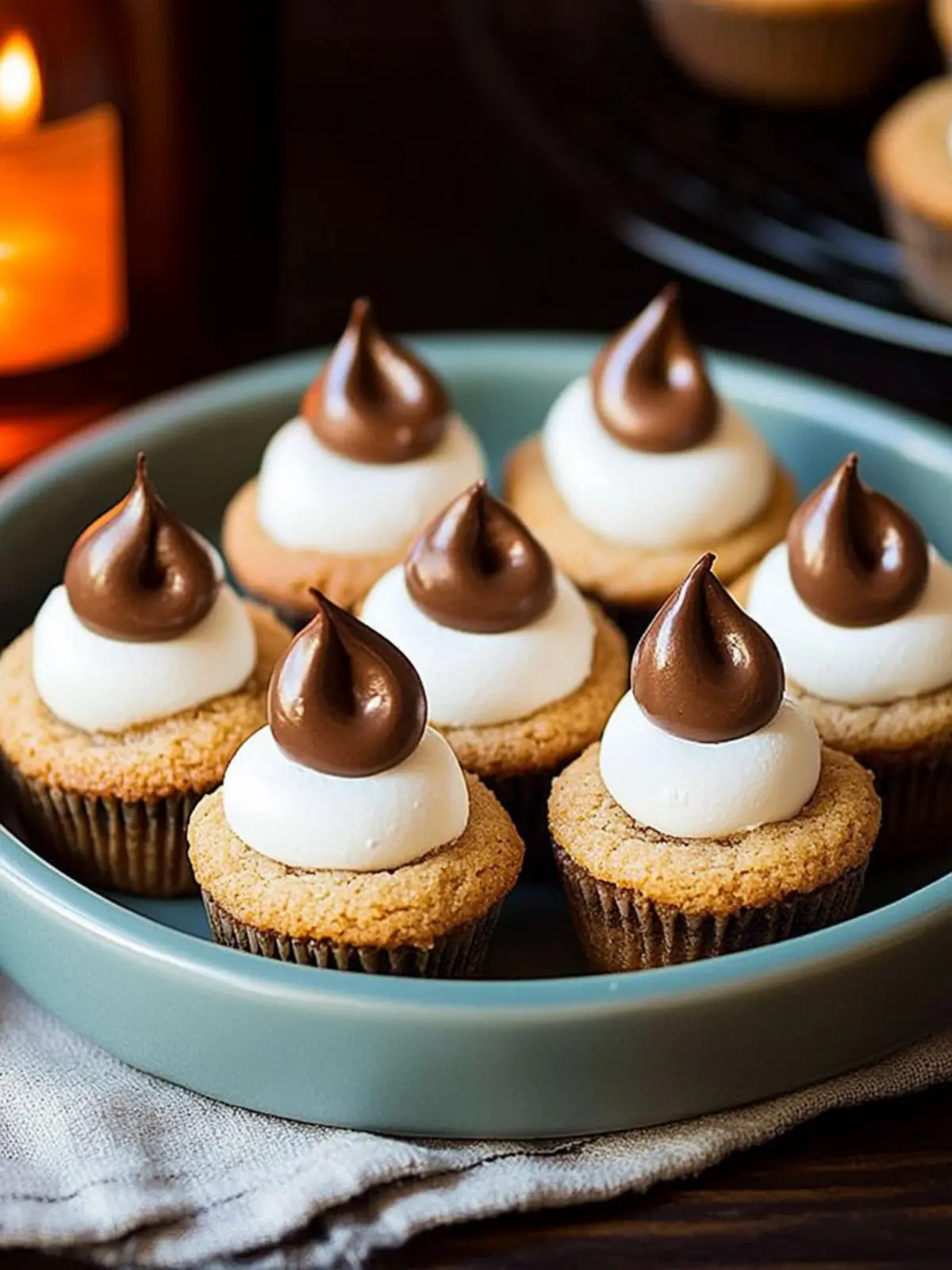 Mini S’mores Cookie Cups