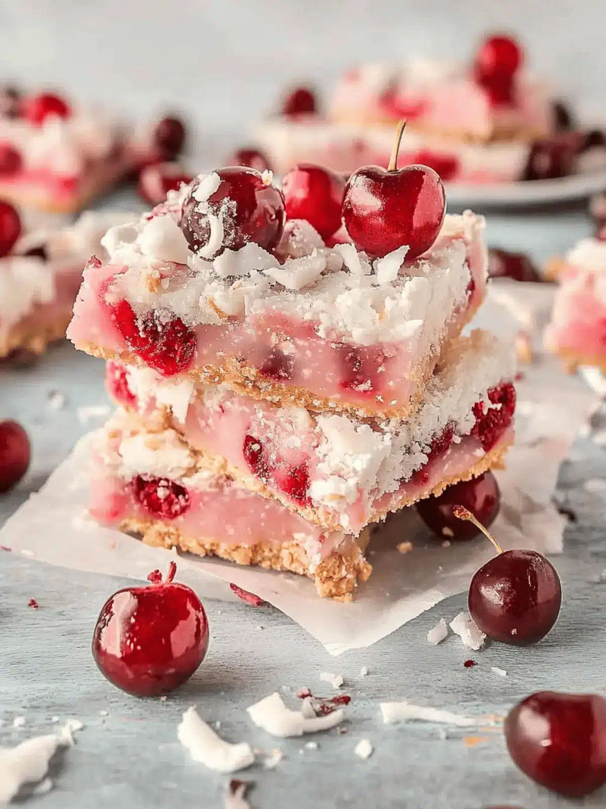 Cherry & Coconut Nougat