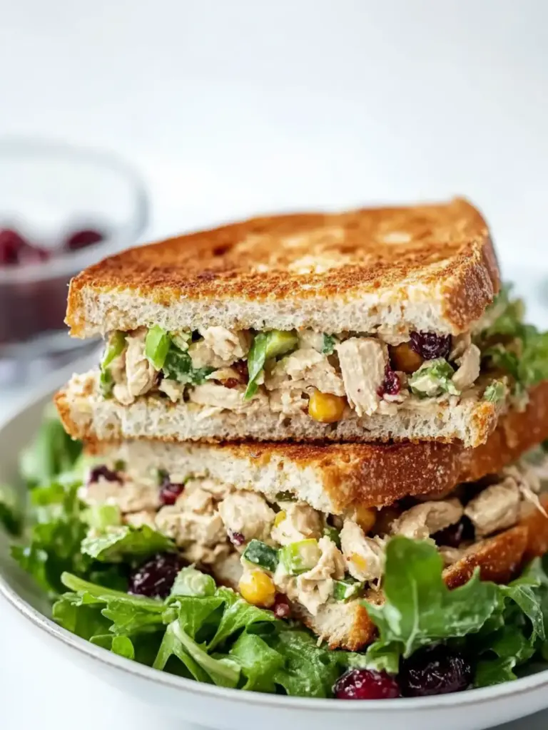 Cranberry Walnut Chicken Salad