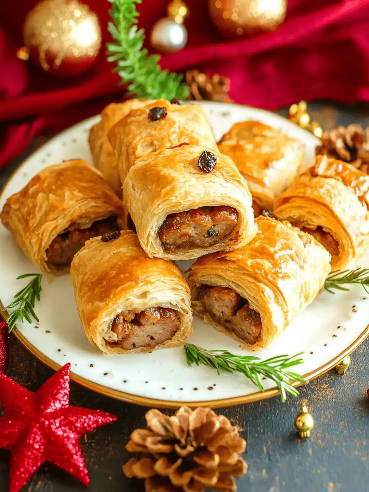 Christmas Sausage Rolls