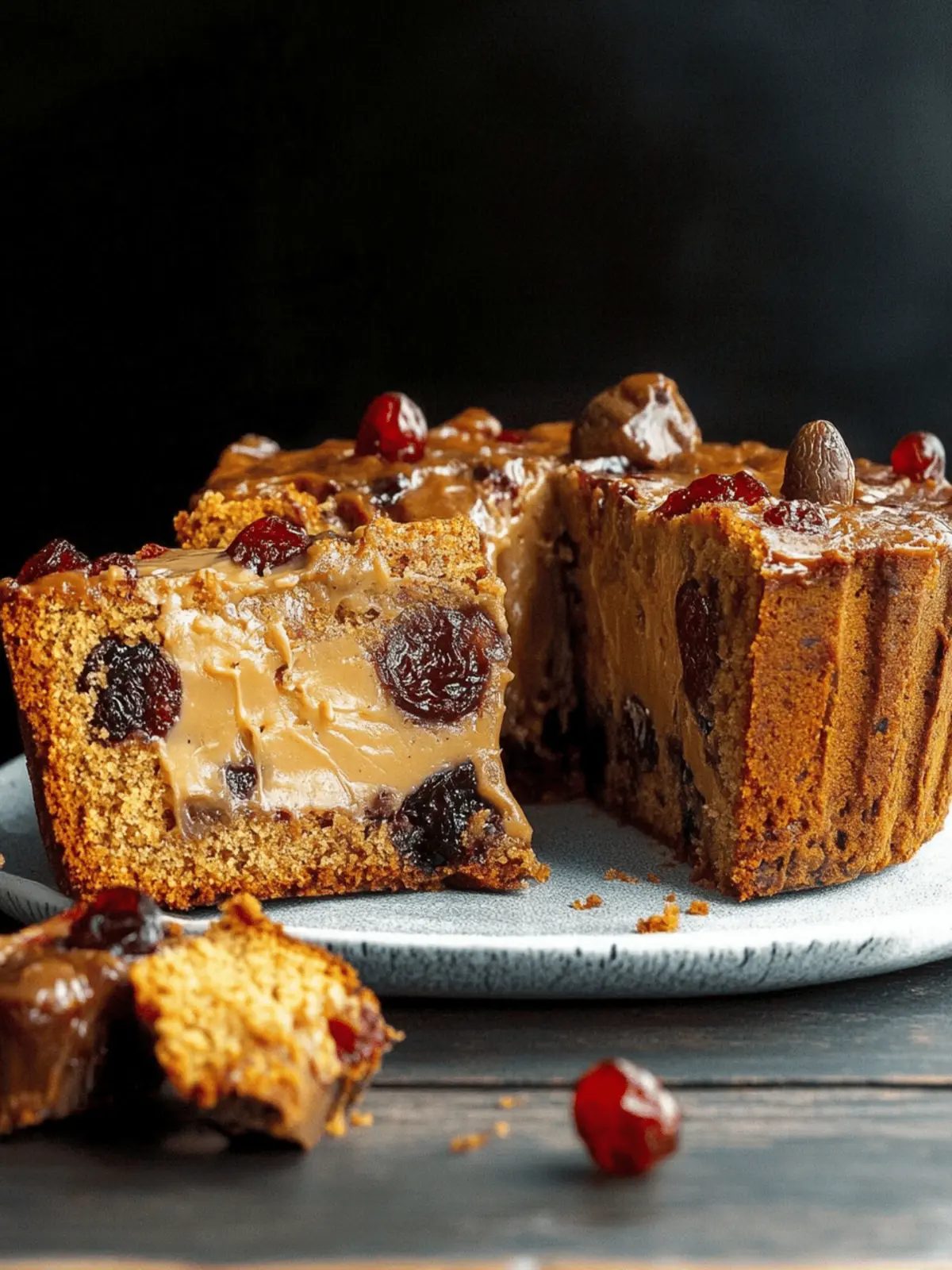 Pan de Pascua Chilean Dulce de leche Fruitcake