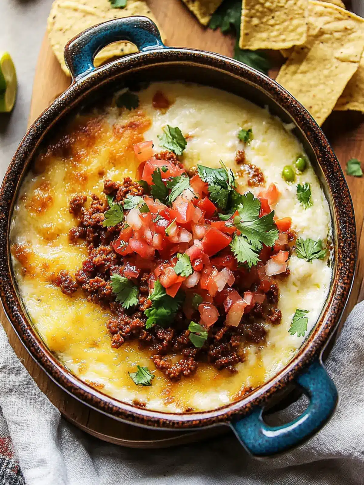 Add Zesty Flavor with Queso Fundido with Chorizo Delight 3 Queso Fundido with Chorizo