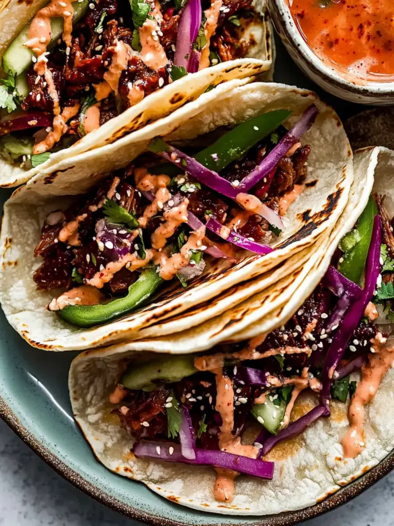 Korean Beef Tacos (Bulgogi Tacos)