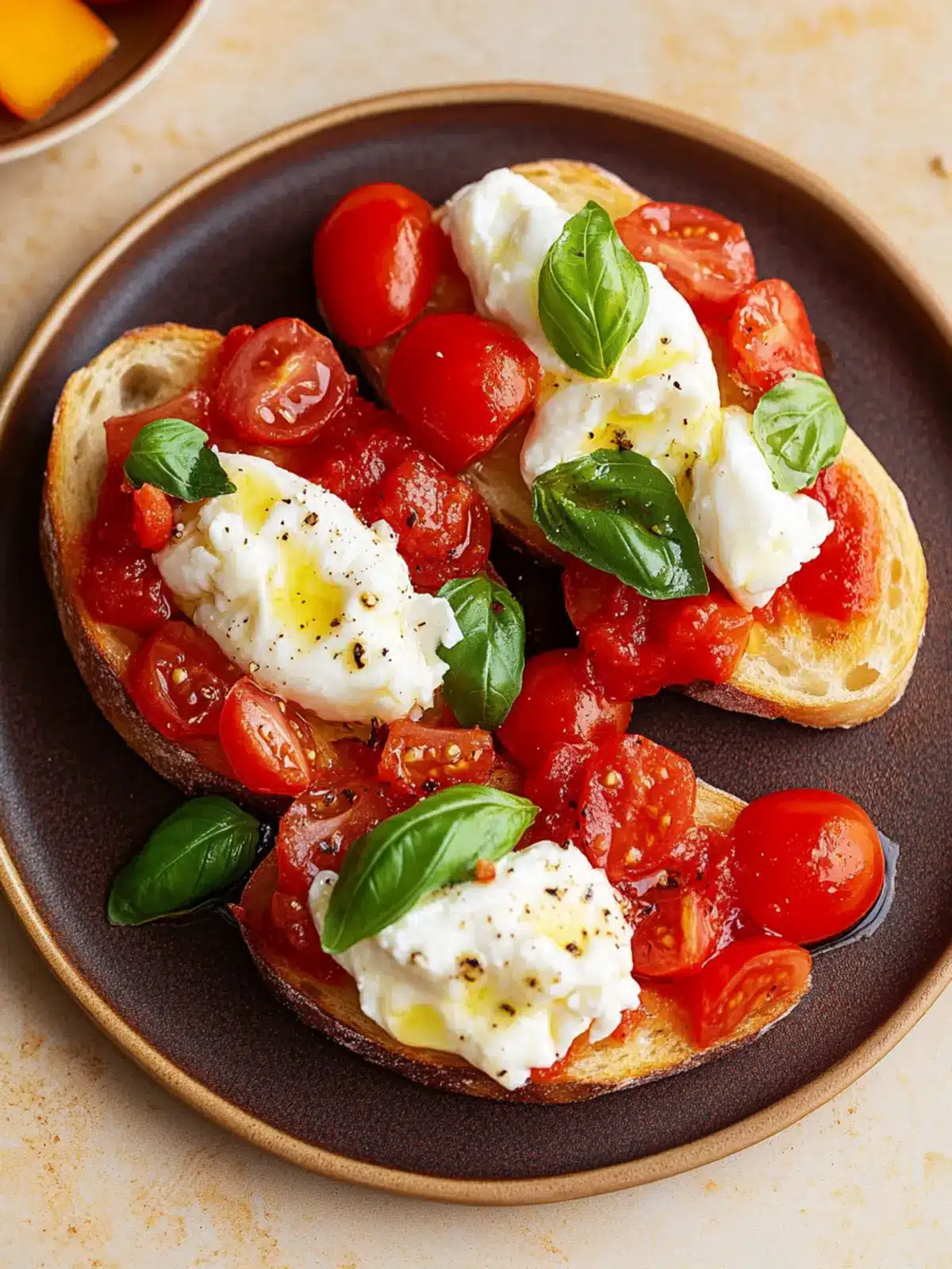 Burrata Bruschetta
