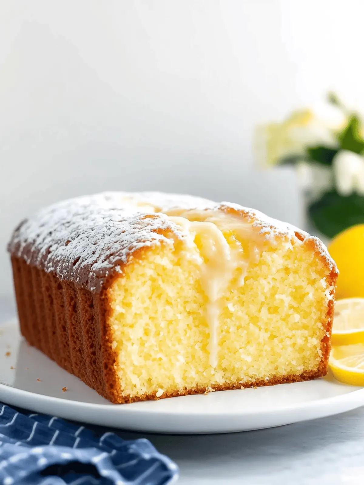 Lemon-Ricotta Pound Cake: Zesty Bliss in Every Slice 4 Lemon-Ricotta Pound Cake