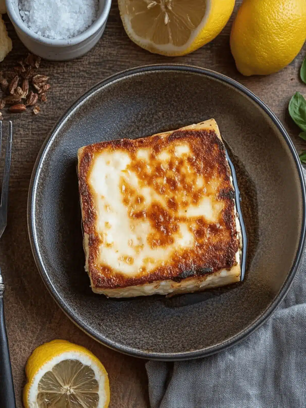 Greek Cheese Saganaki