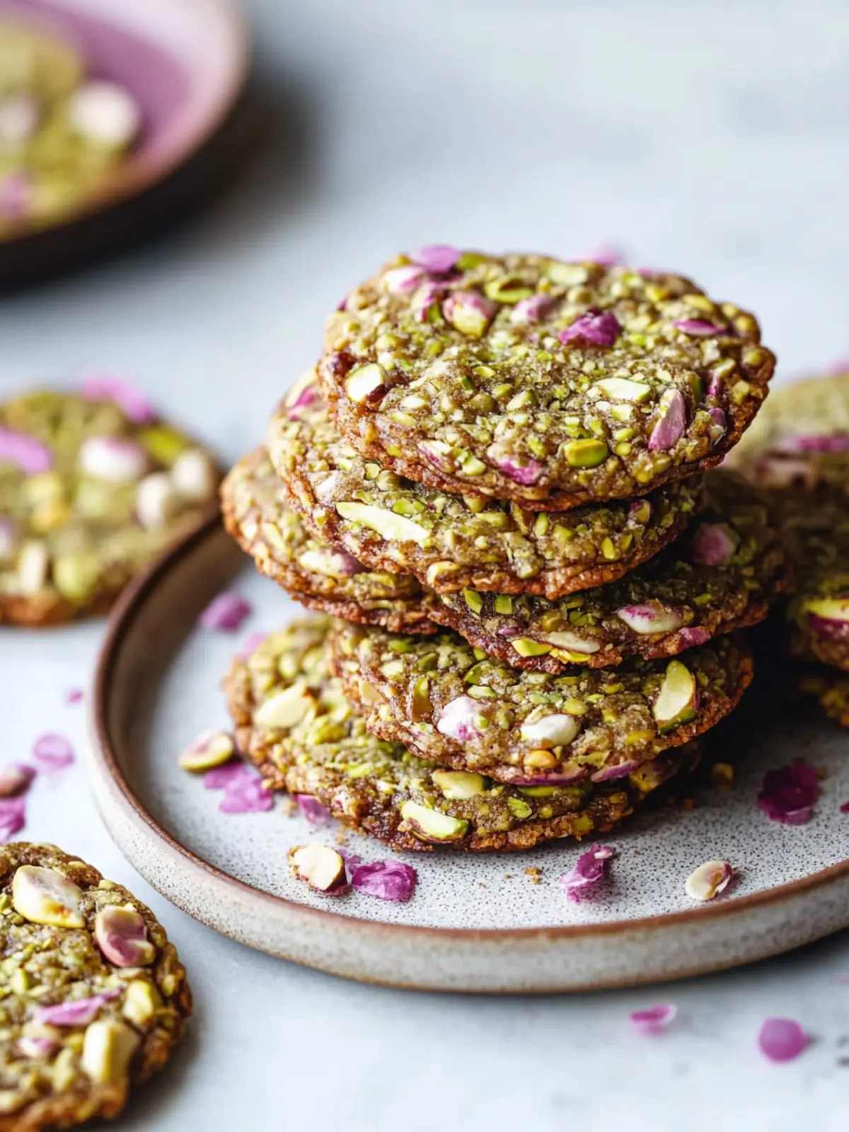 Pistachio Florentine Cookies: A Irresistibly Nutty Delight! 3 Pistachio Florentine Cookies