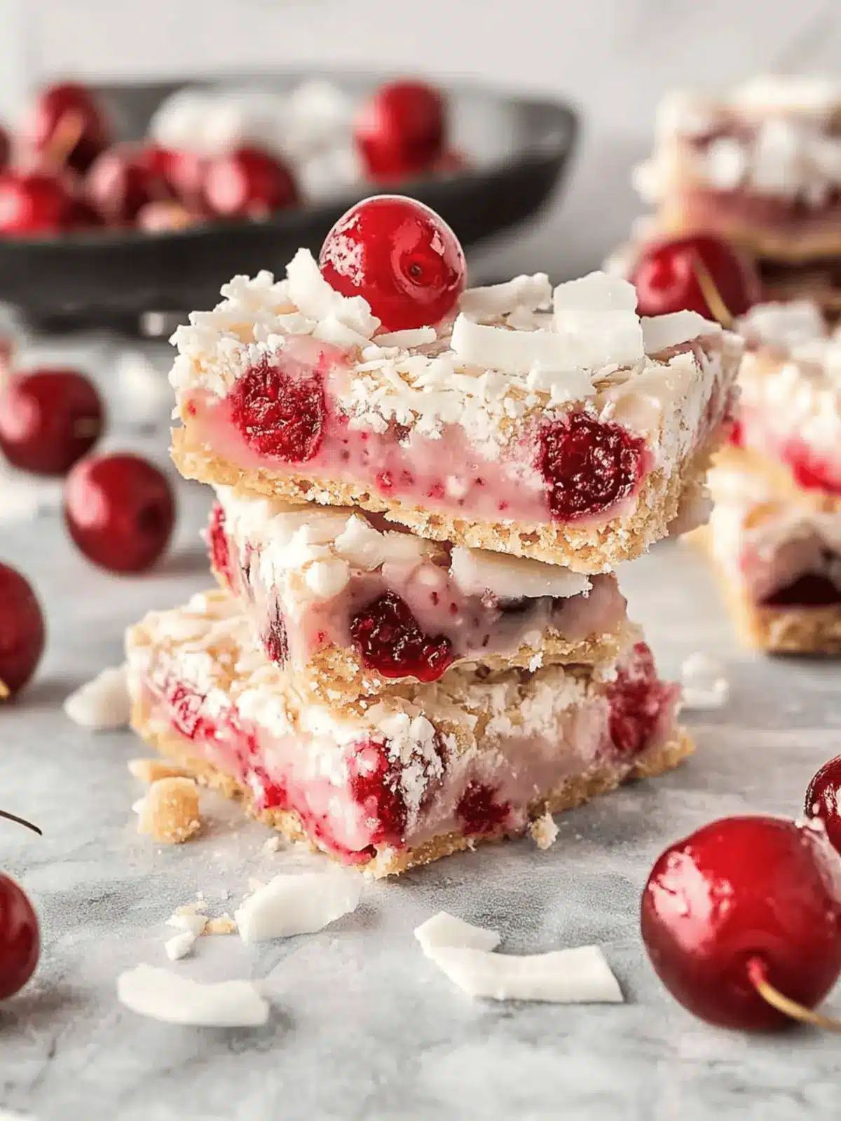 Cherry & Coconut Nougat