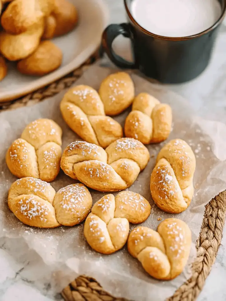 Koulourakia – Greek Butter Cookies