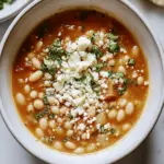 Greek White Bean Soup (Fasolada)