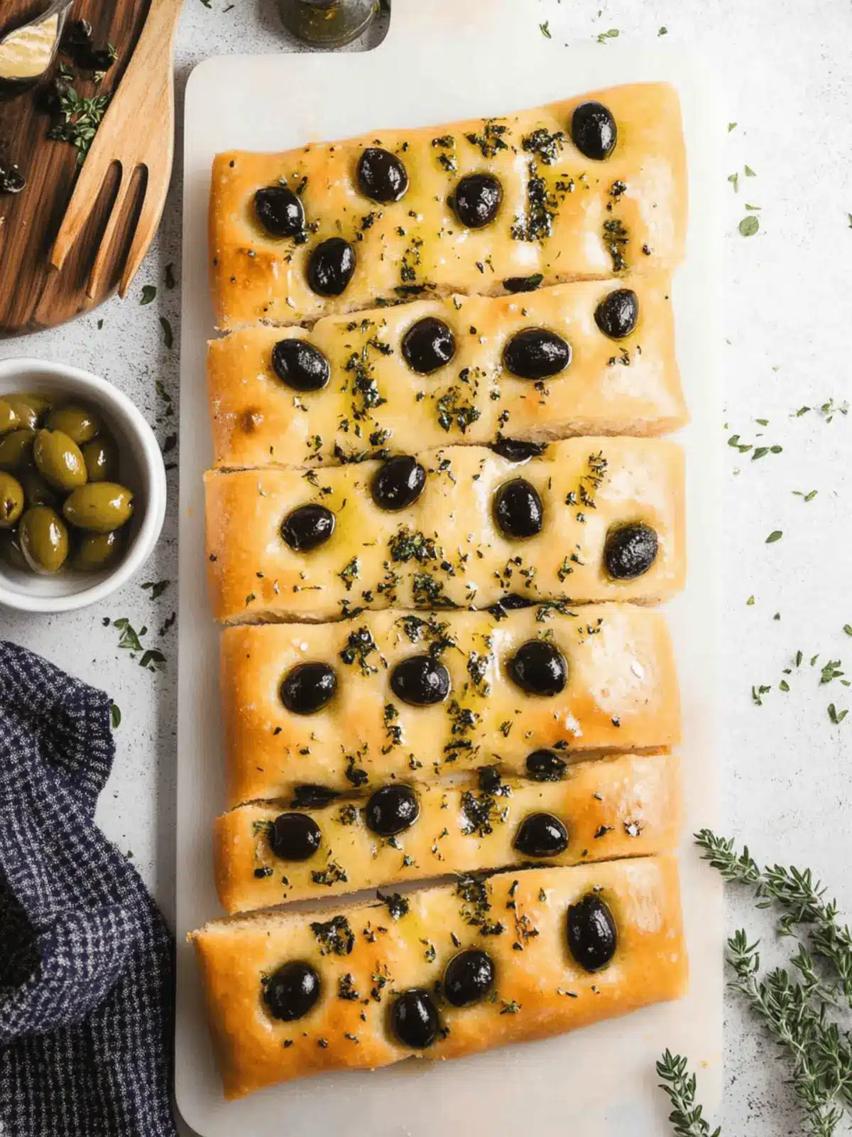 Irresistible Focaccia with Herbs and Olives - A Delicious DIY Delight 2 Focaccia with Herbs and Olives