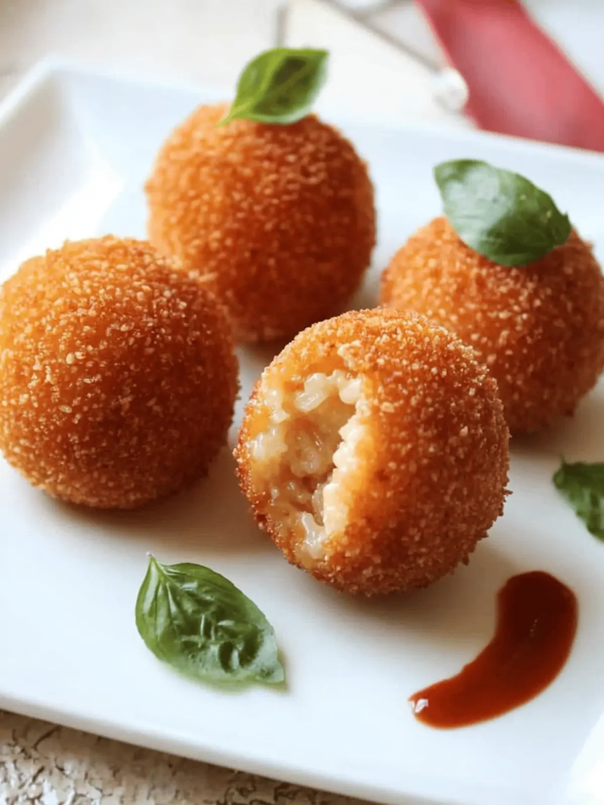Arancini di Riso: Sicilian Rice Balls
