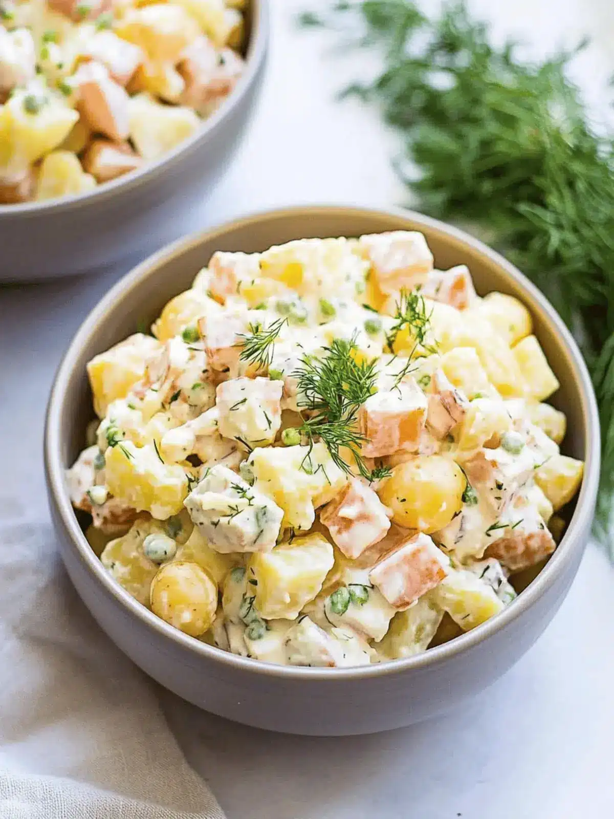 Olivier Salad (Russian Potato Salad)