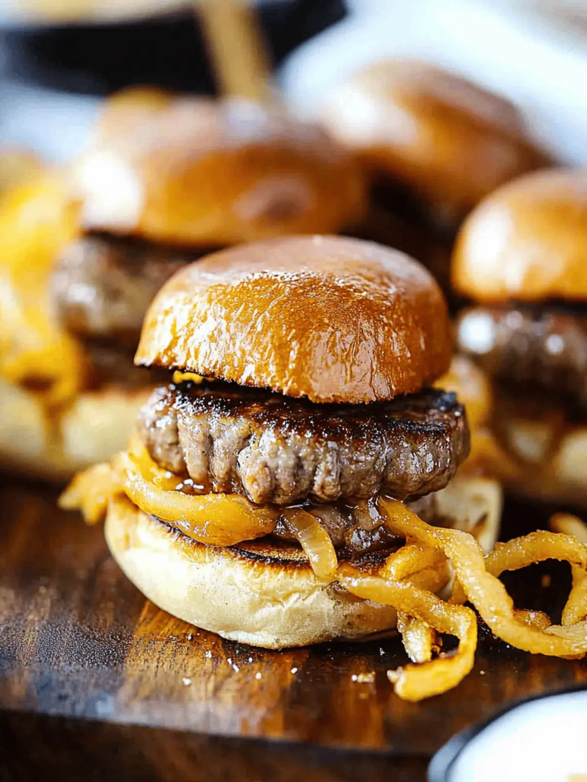 Bratwurst Sliders