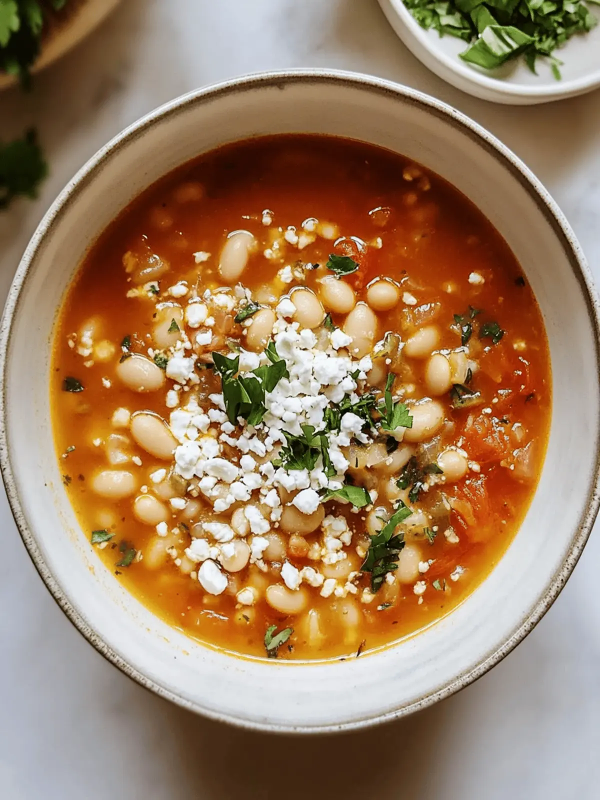 Delicious Greek White Bean Soup (Fasolada) for Cozy Days 2 Greek White Bean Soup (Fasolada)