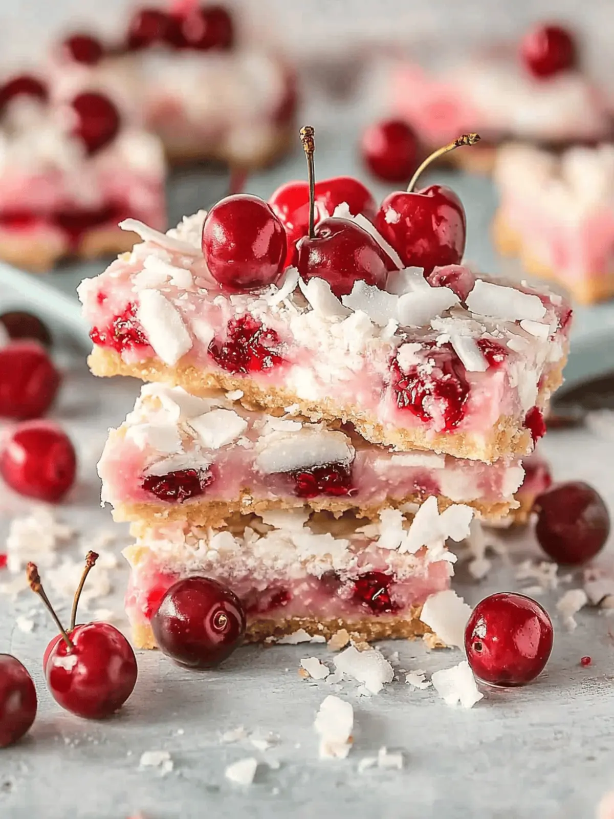 Cherry & Coconut Nougat