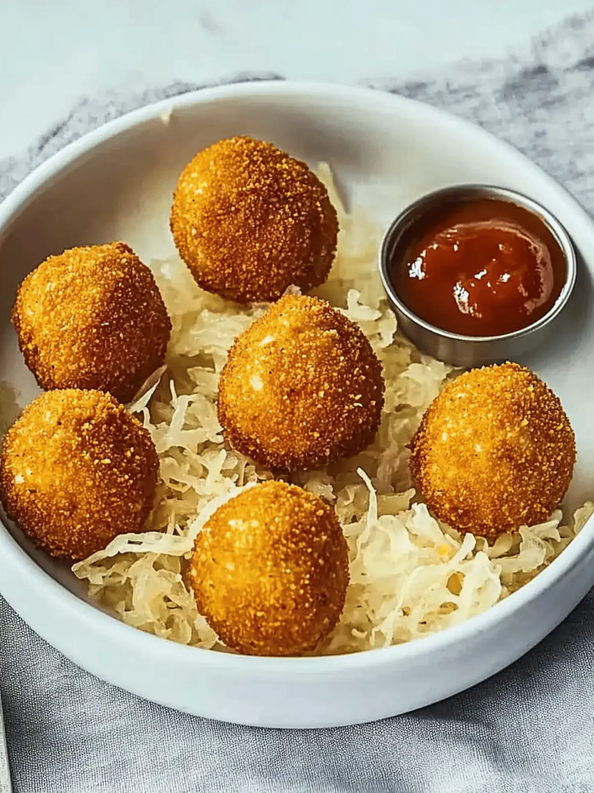 Ohio Sauerkraut Balls