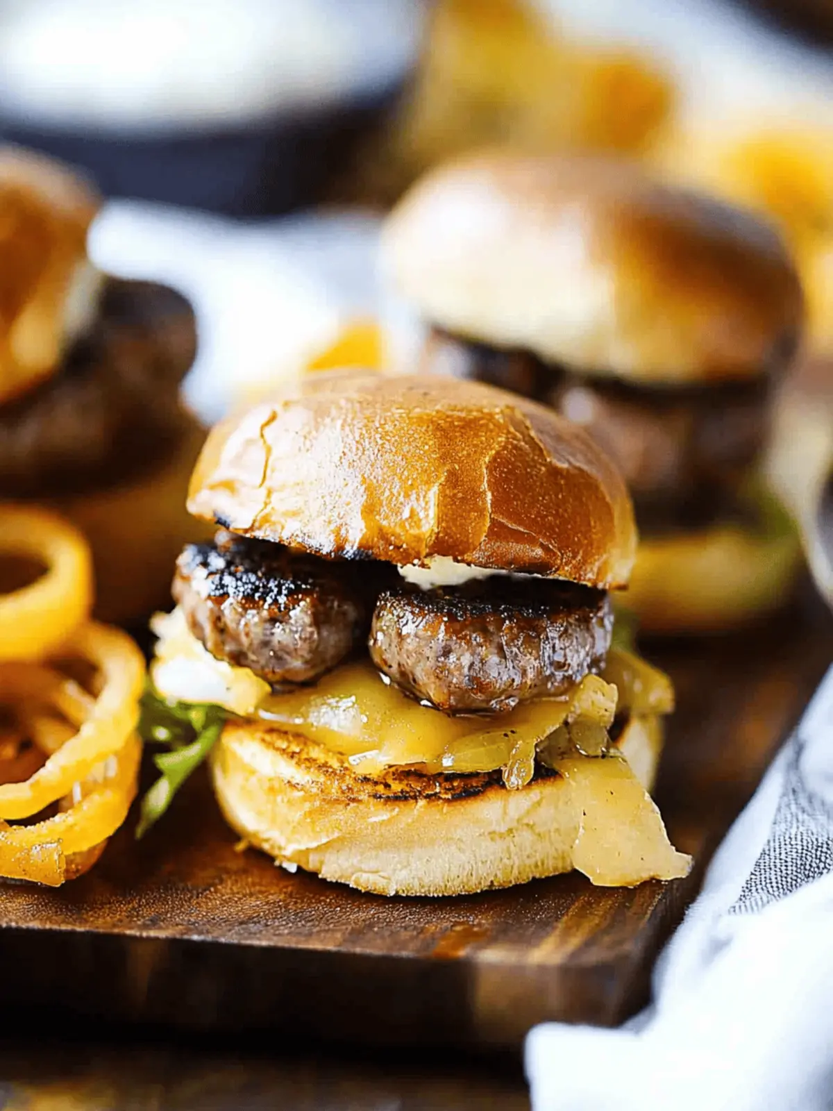 Bratwurst Sliders