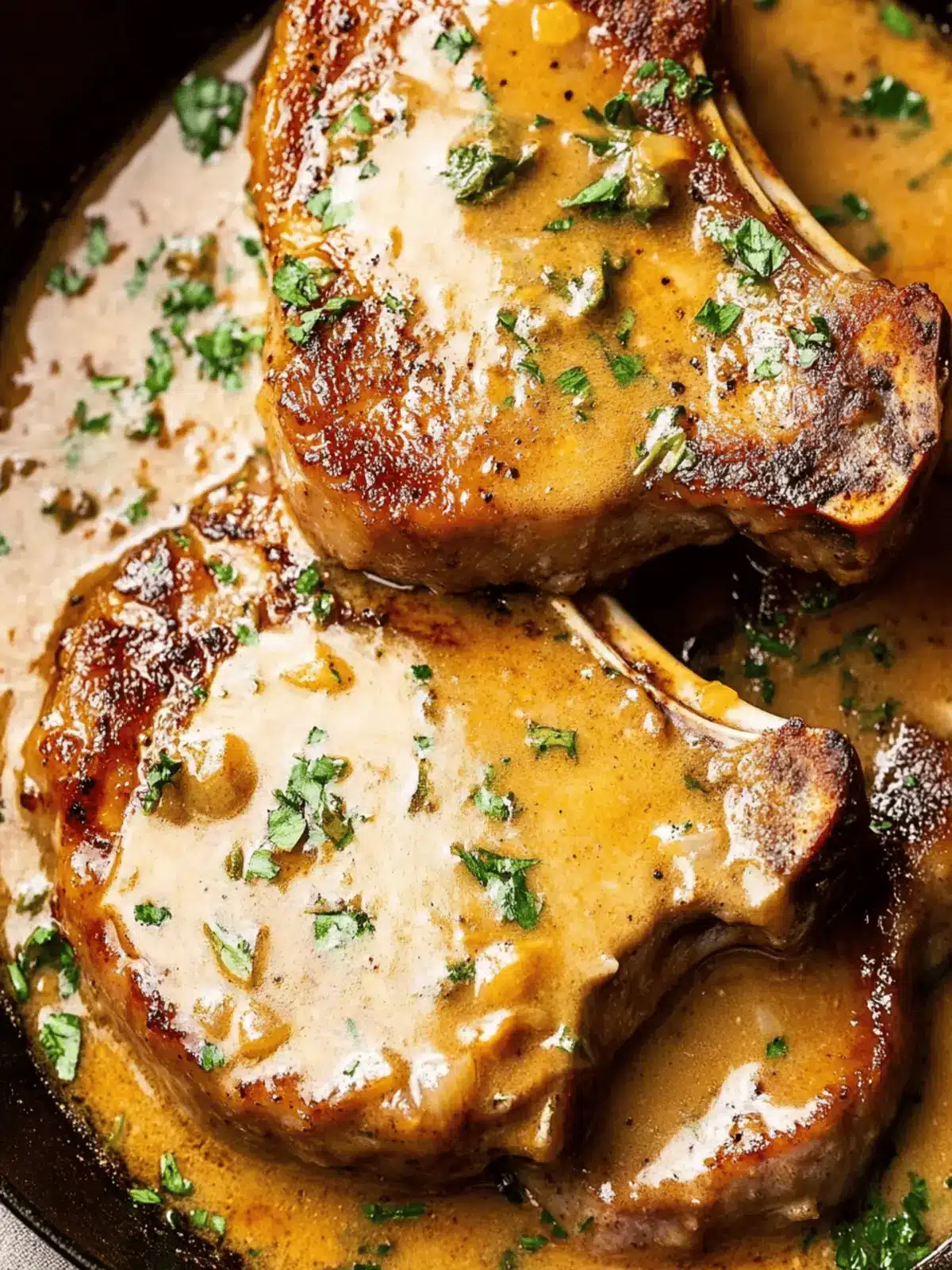 Tuscan Smothered Pork Chops