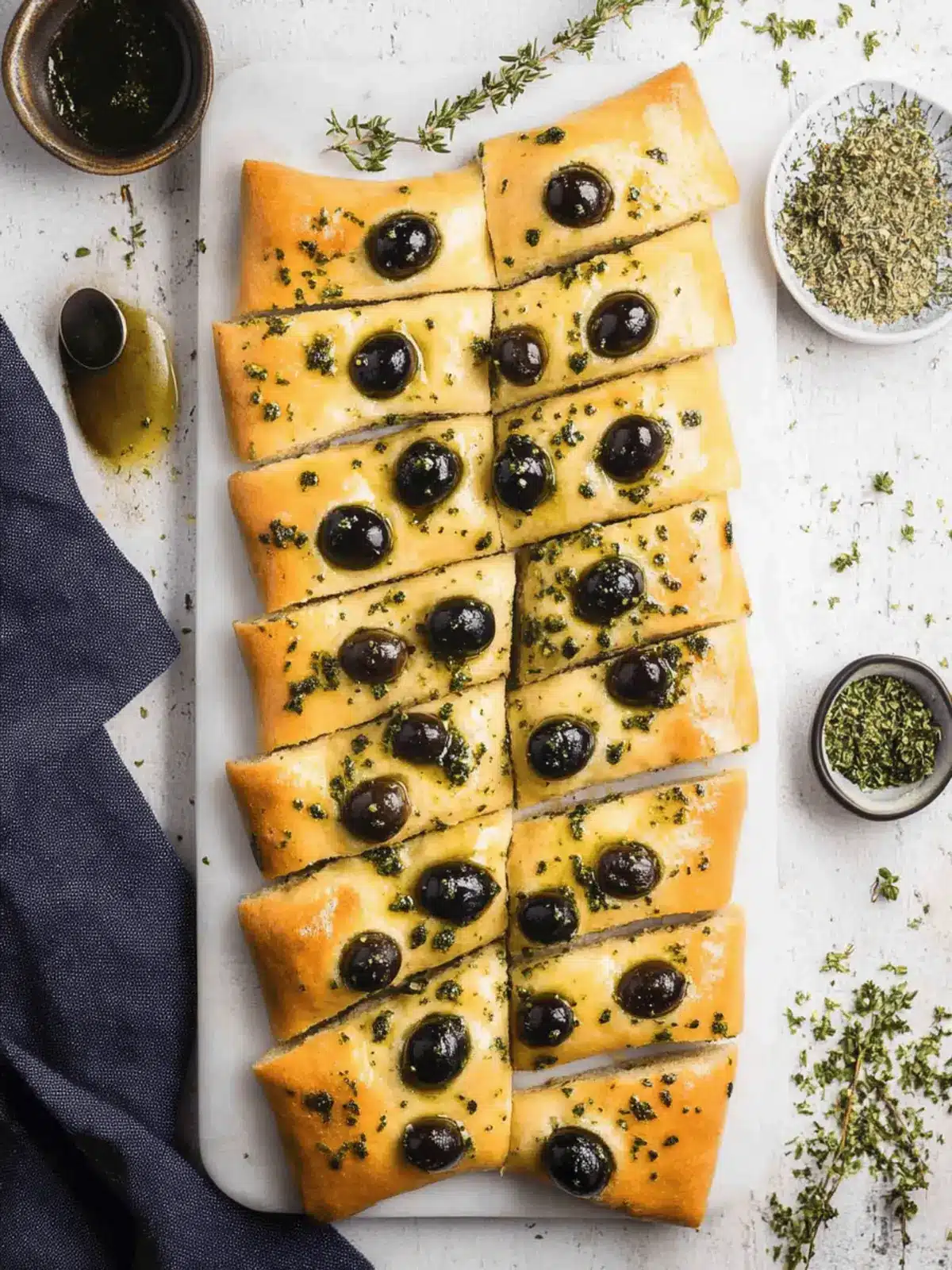 Irresistible Focaccia with Herbs and Olives - A Delicious DIY Delight 3 Focaccia with Herbs and Olives
