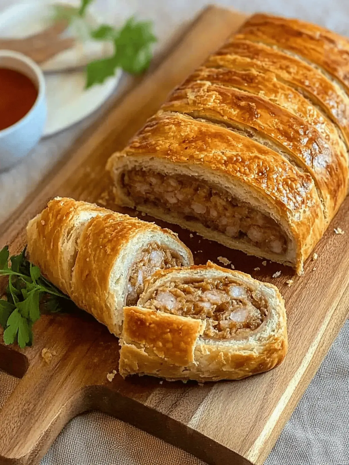 Ultimate Giant Pork Sausage Roll That Satisfies Every Craving 3 Giant pork sausage roll