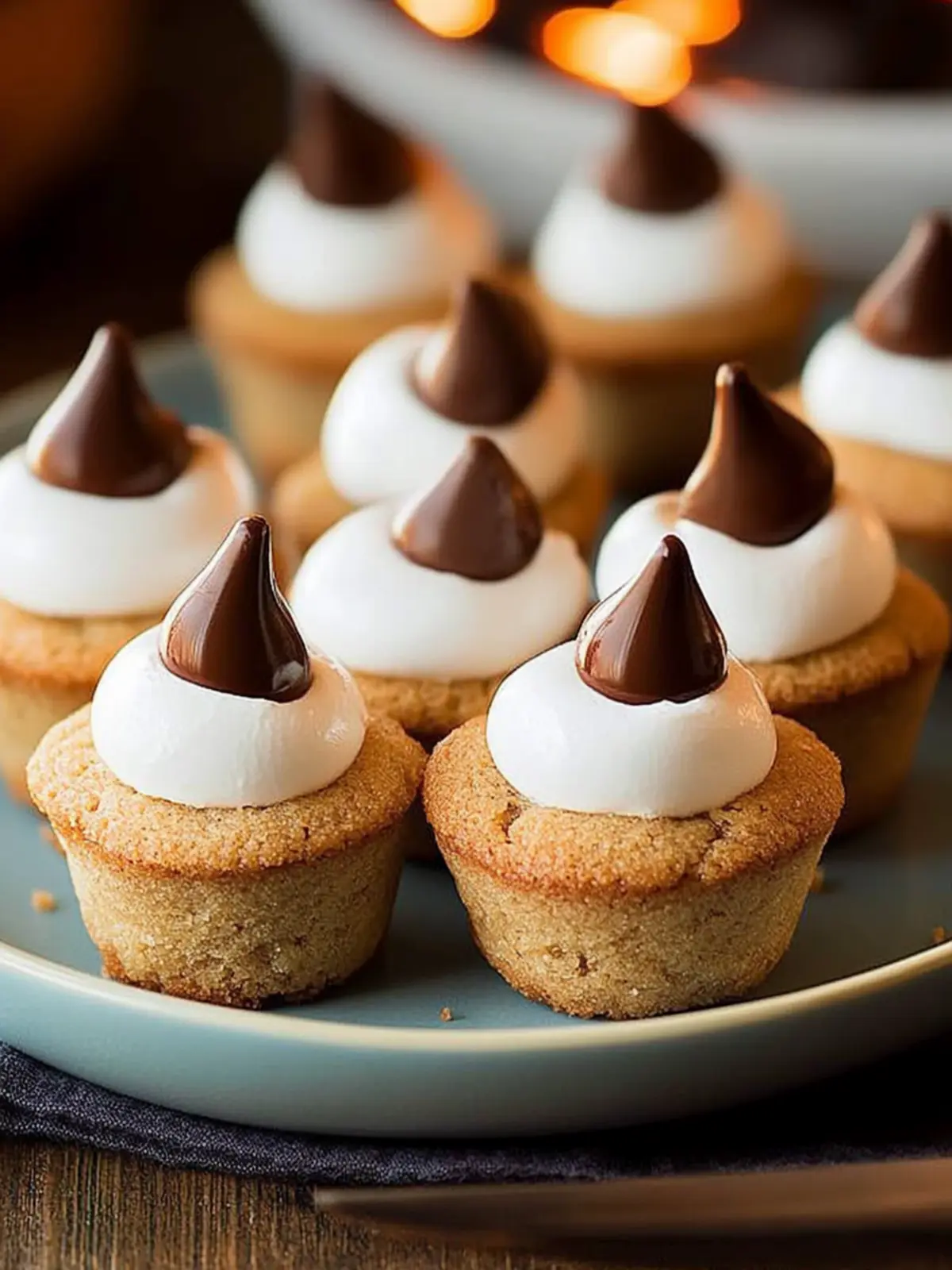 Mini S’mores Cookie Cups