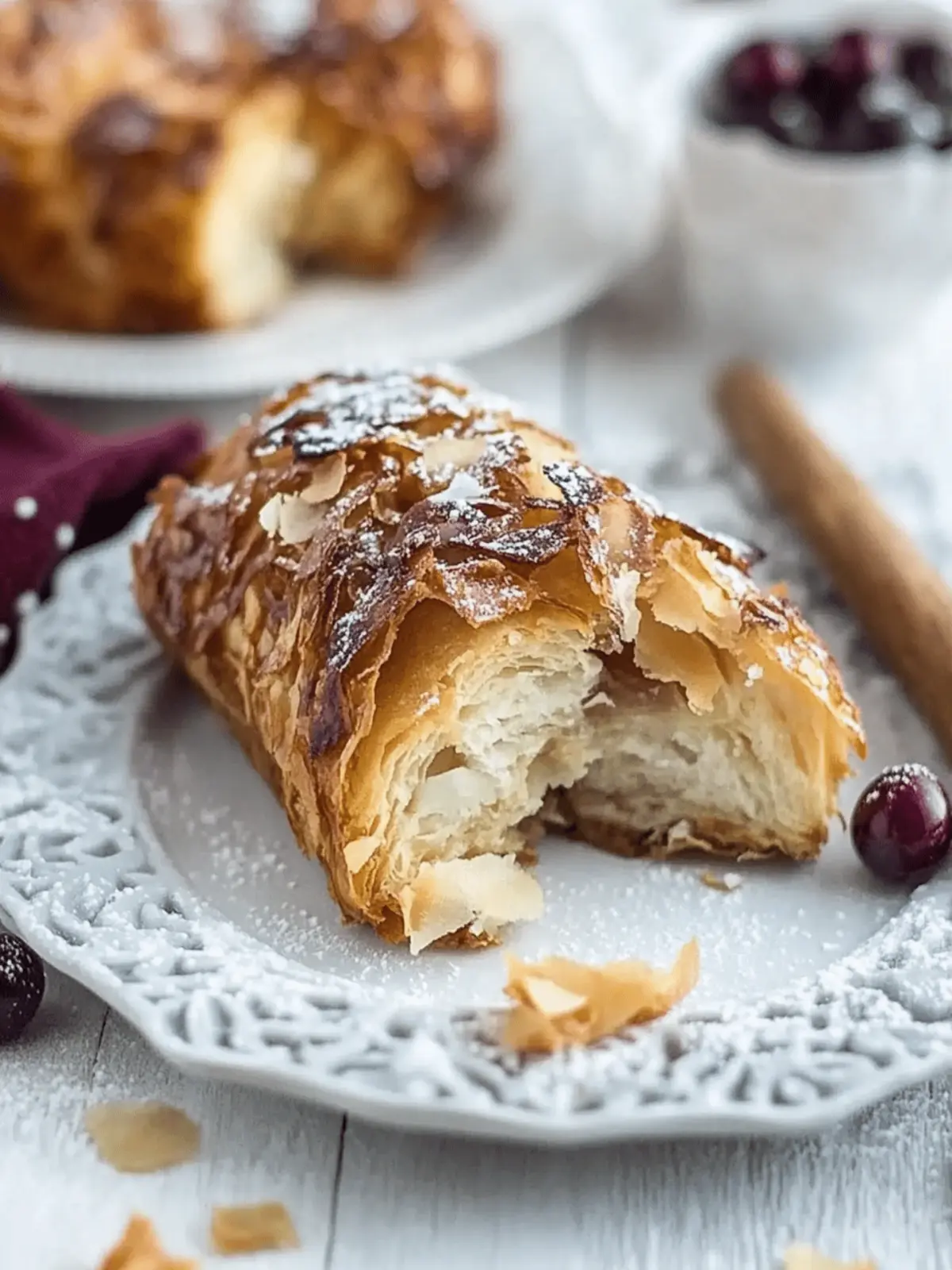 Banketstaaf (Dutch Christmas Log)